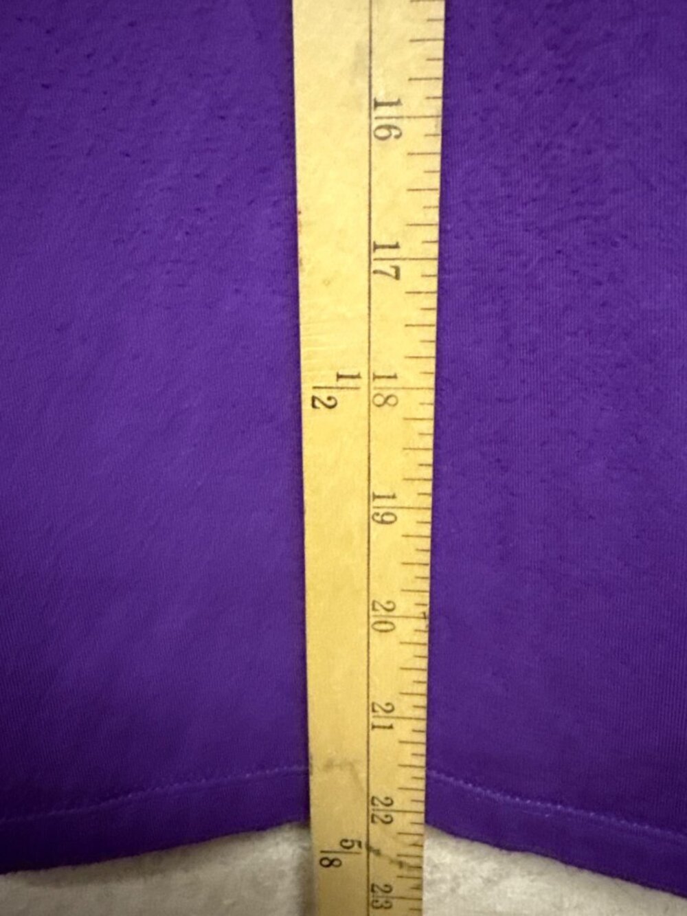 Lauren Ralph Lauren Women's Tank Top Purple Ruffle Yoke Sleeveless Rayon XS - Picture 5 of 7